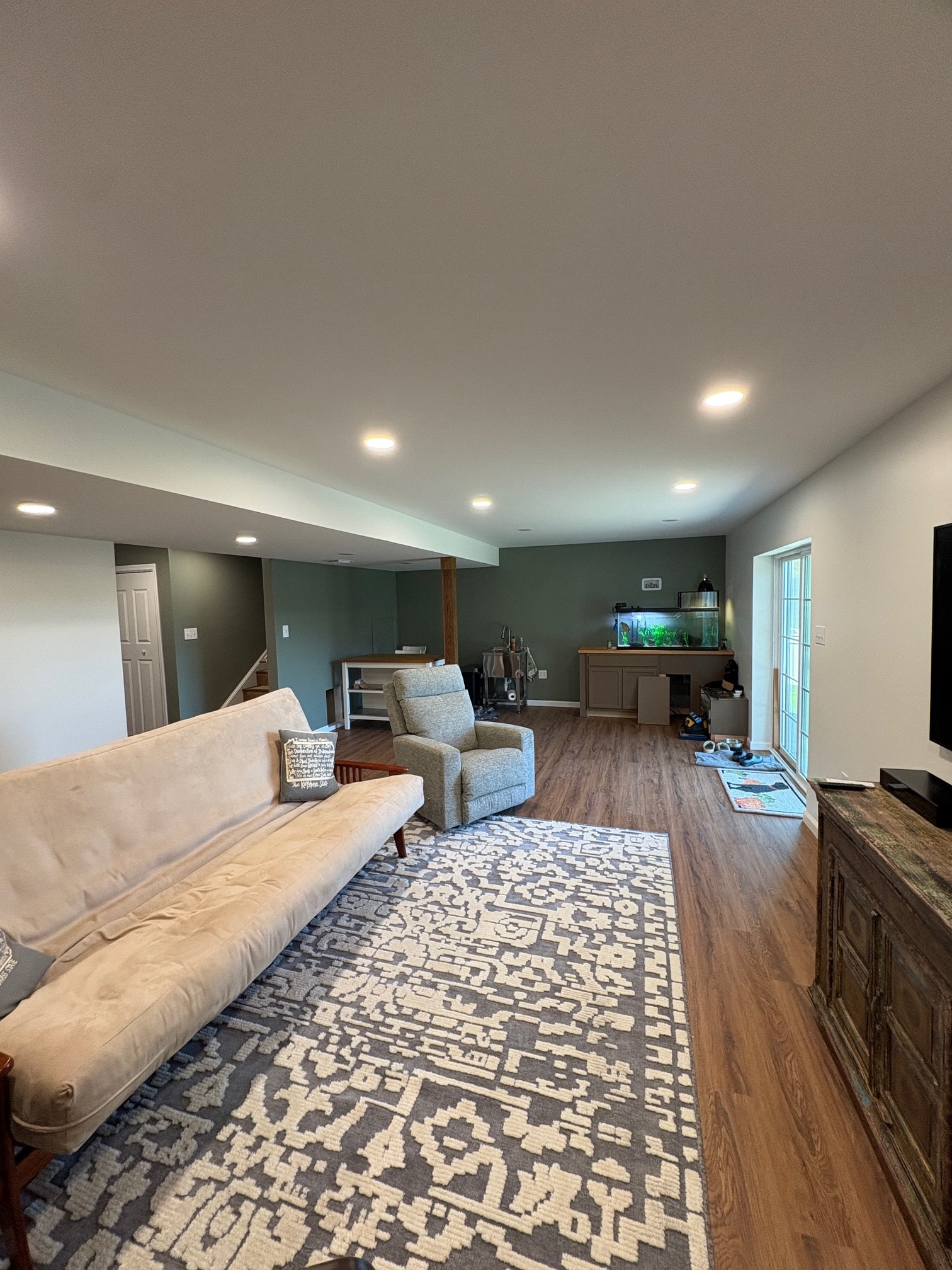 Basement fit-out additional view